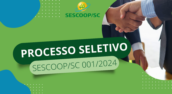 SESCOOP/SC abre processo seletivo